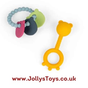 Silicone Bear Teether Set